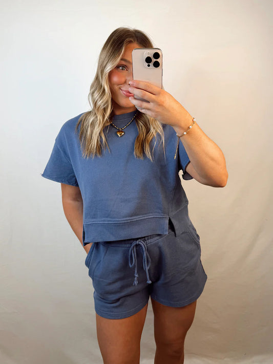 On The Go Set - Dusty Indigo