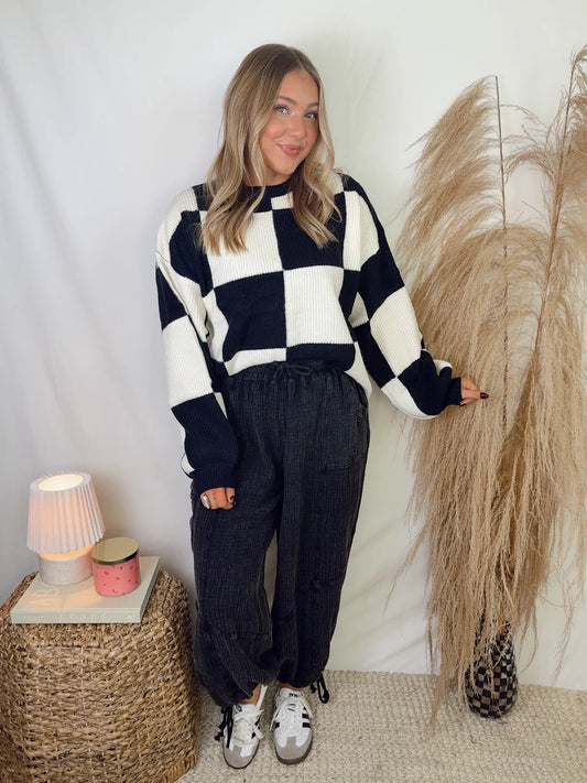 Vintage Gauze Jogger - vintage taupe