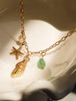 Pearl and Shell Charm Necklace