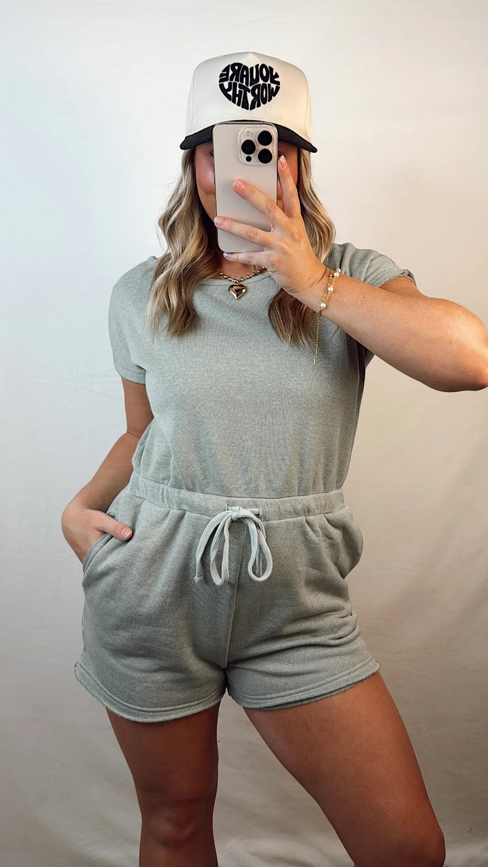 Everyday Romper - Sage