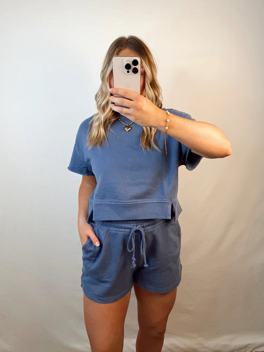 On The Go Set - Dusty Indigo